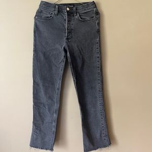 Aritzia Denim Forum Arlo High Rise Straight Jeans